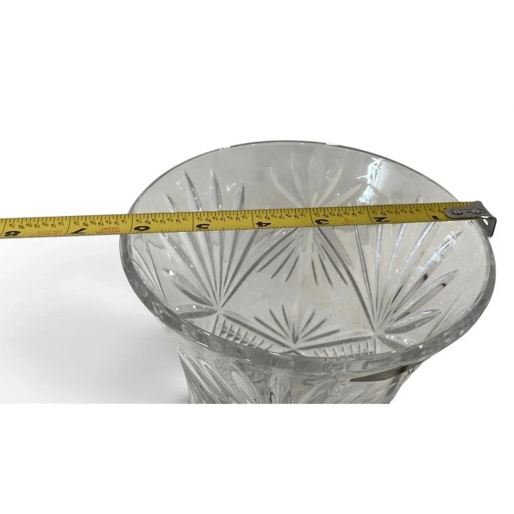Vintage Shannon Irish Crystal Boudoir Lamp Brass Base By Godinger Art Co